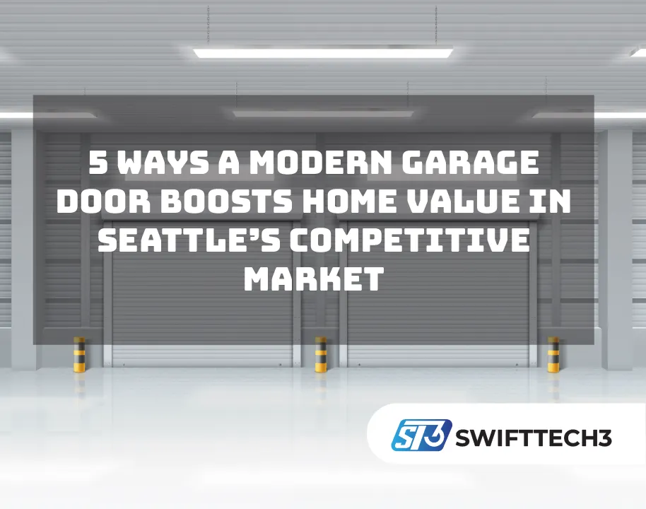 modern garage door