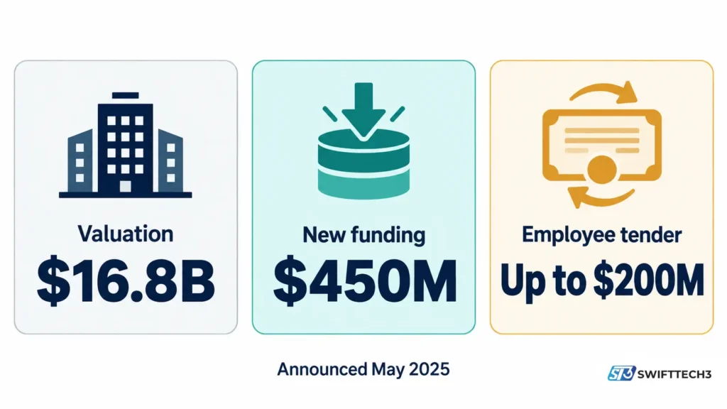 Three cards distinguish Rippling’s $16.8 billion valuation, $450 million in new funding and employee tender of up to $200 million.